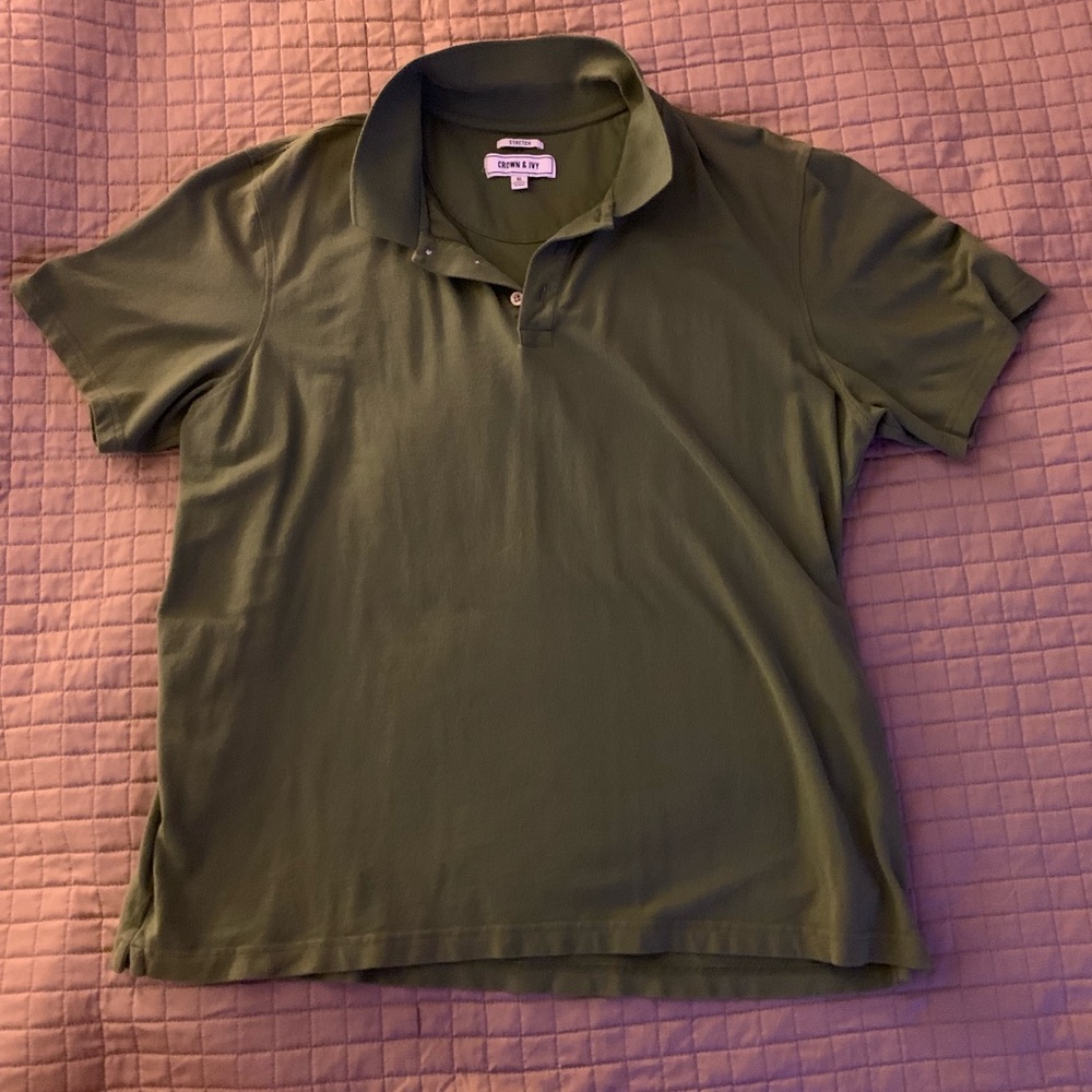 Pullover knit shirt